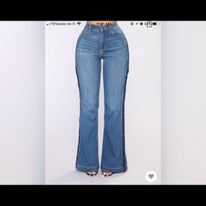 Fashion Nova Bell Bottom Jeans